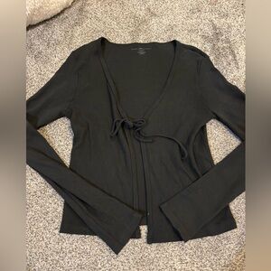 Brandy Melville Tie Front Top